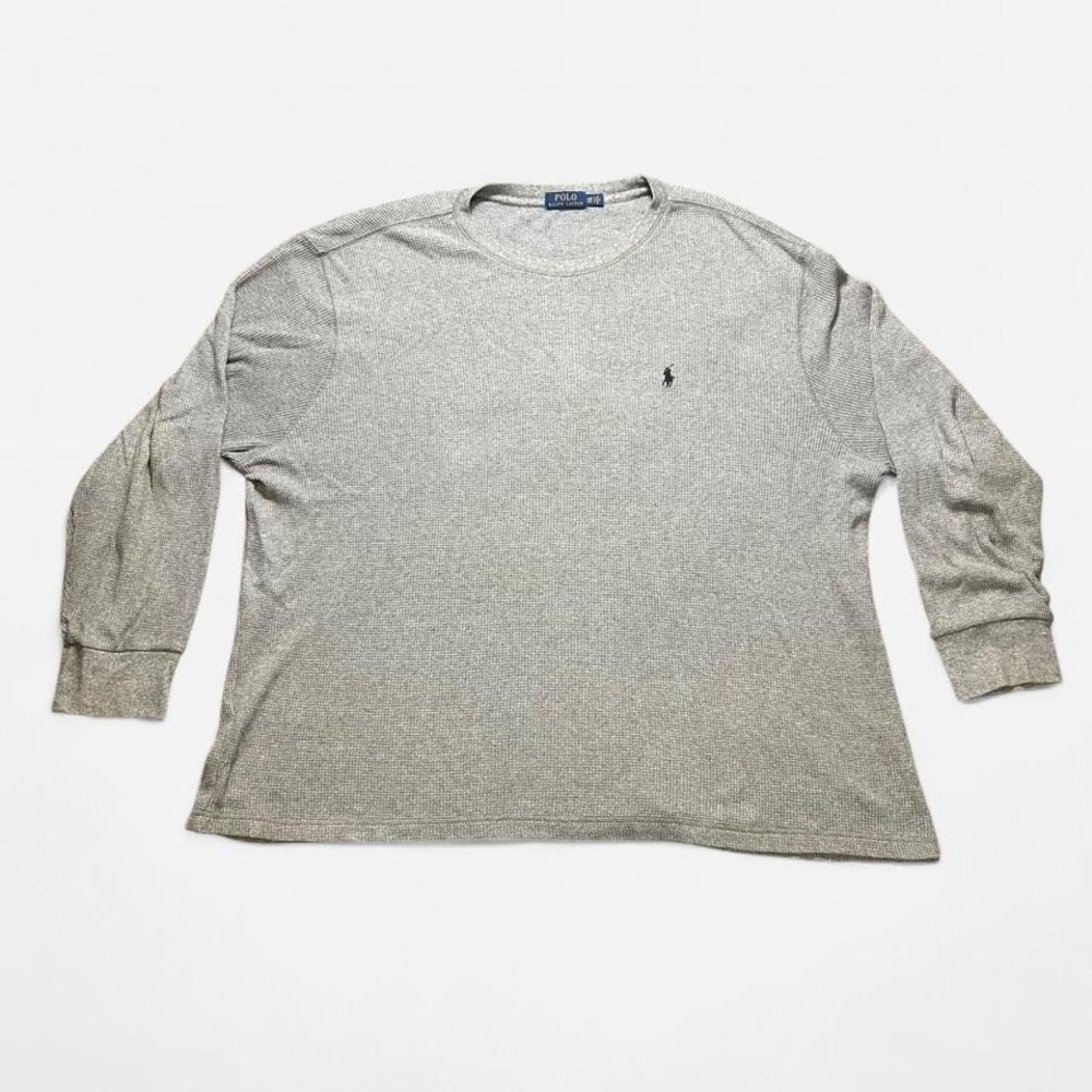Polo Ralph Lauren Mens Grey Thermal Sz 3XB